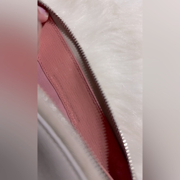 Fendi Pink Crayons Continental Monster Bag Bug Zip Around Wallet 8” x 4” - Picture 12 of 14